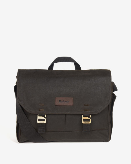 Essential Waxed Messenger Bag