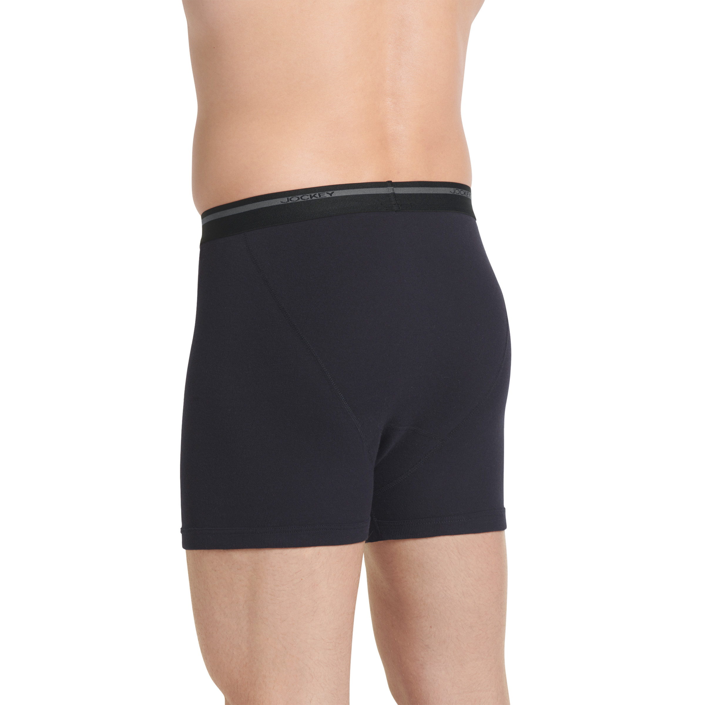 Jockey Men's Lightweight Classic 5" Boxer Brief - 6 Pack - Picture 4 of 9