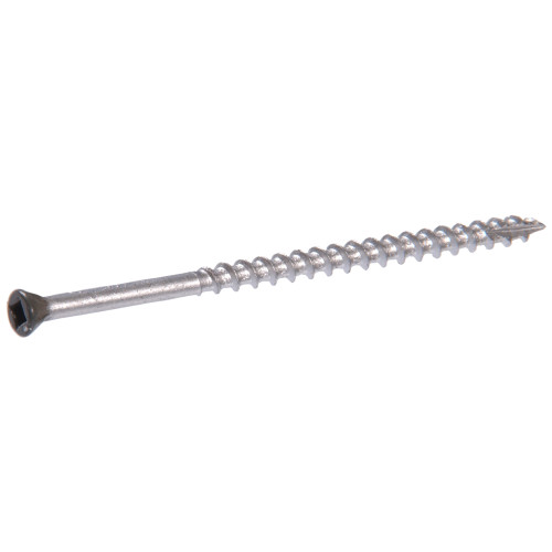 Gray Painted Head Square Drive Trim Screws #7 x 1-5/8