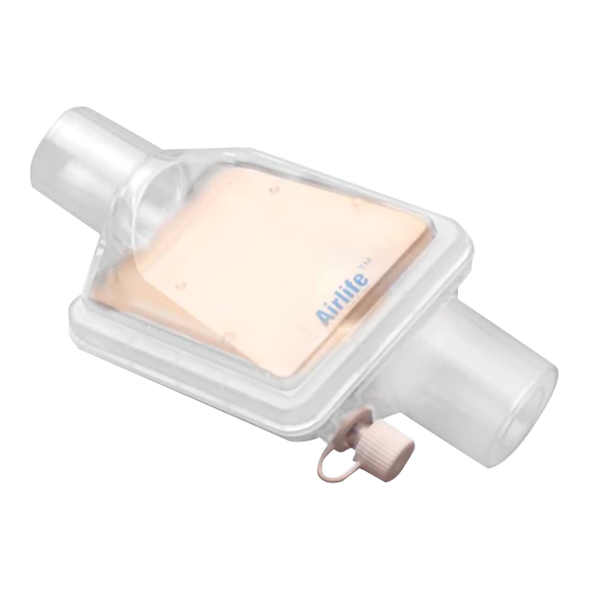 AirLife® Adult Hygroscopic Condenser Humidifier With Gas Sampling Port