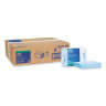 Tork, W8, 1 ply, 11.75"x14.80", Nonwoven Fabric, Food Service Wipers, Blue/White