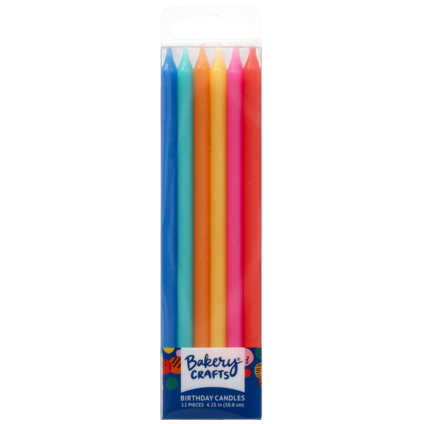 Tall Bright Smooth & Spiral Candles