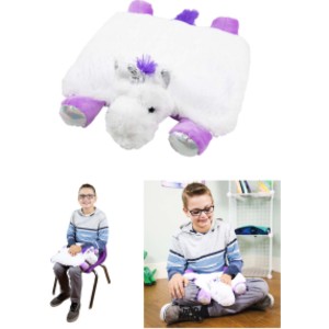 Washable Sensory Plush Lap Pad, Unicorn
