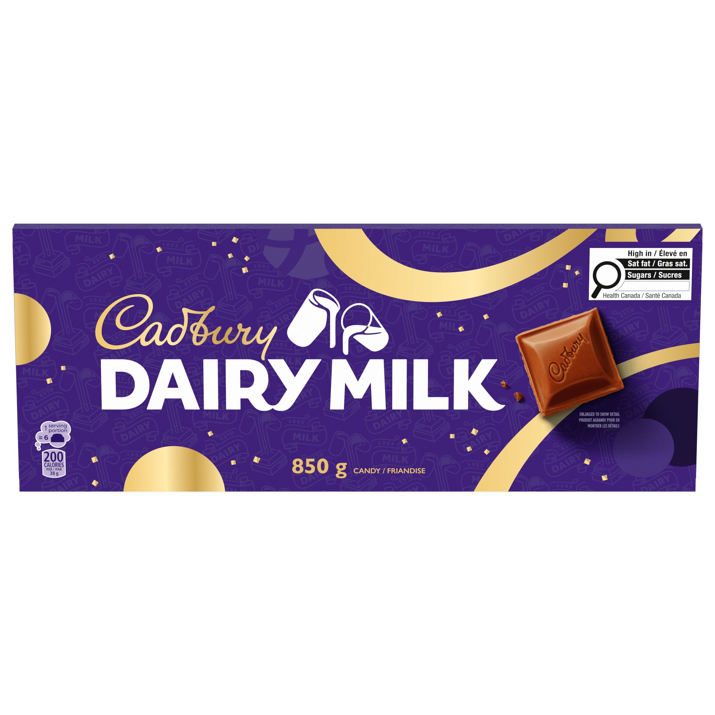 Cadbury Dairy Milk Candy Bar (850 g)-thumbnail-1