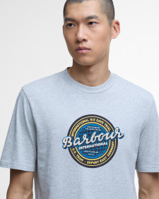 Carlisle Graphic T-Shirt Grey Marl
