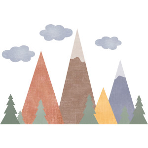 Moving Mountains Bulletin Board Set, 17 Pieces