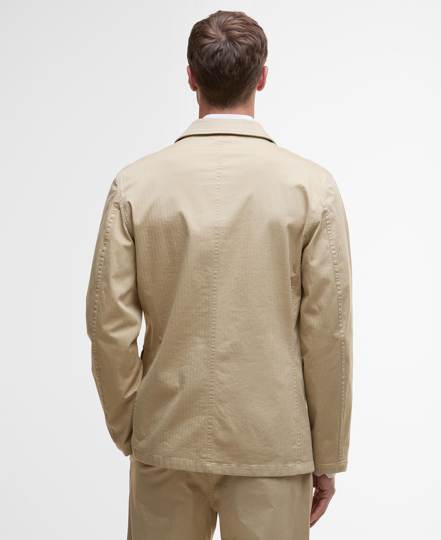 Herringbone Cotton Worker Jacket image number 2