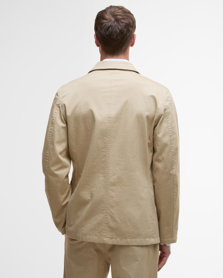 Herringbone Cotton Worker Jacket