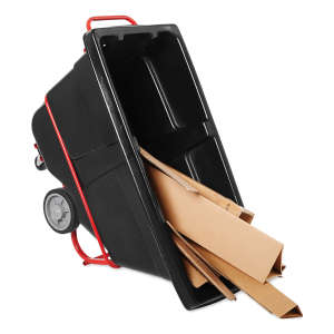Rubbermaid Commercial, BRUTE Standard Duty, Tilt Truck, 27 cu ft, Black