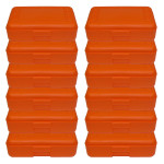 Romanoff Pencil Box, Orange, Pack of 12 ROM60209-12