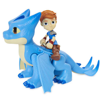 DreamWorks Dragons Rescue Riders, Winger and Dak, Dragon and Viking Figures with Sounds and Phrases
