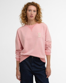 Elisha Logo Sweatshirt Pink Blush