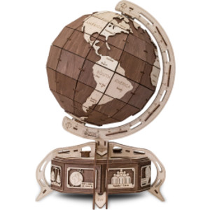 Globe Brown 3D Wooden STEM Construction Kit