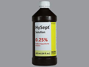 Patrin Pharma Inc HYSEPT, SOLUTION 0.25% 473ML