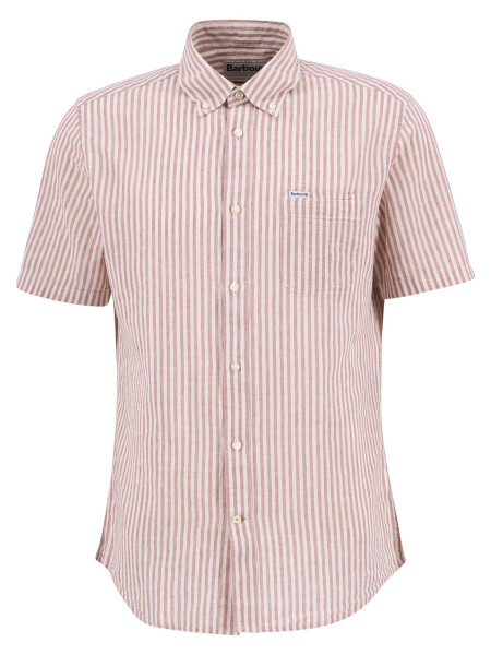 Fulbrook Tailored Short-Sleeved Striped Shirt