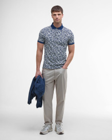 Jackstone Printed Polo Shirt Dark Denim
