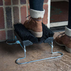 Carlisle, Sparta Spectrum, 16.5in, Boot 'N Shoe Brush, Polypropylene Bristles, Black