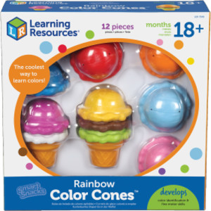 Smart Snacks&reg; Rainbow Color Cones&trade;