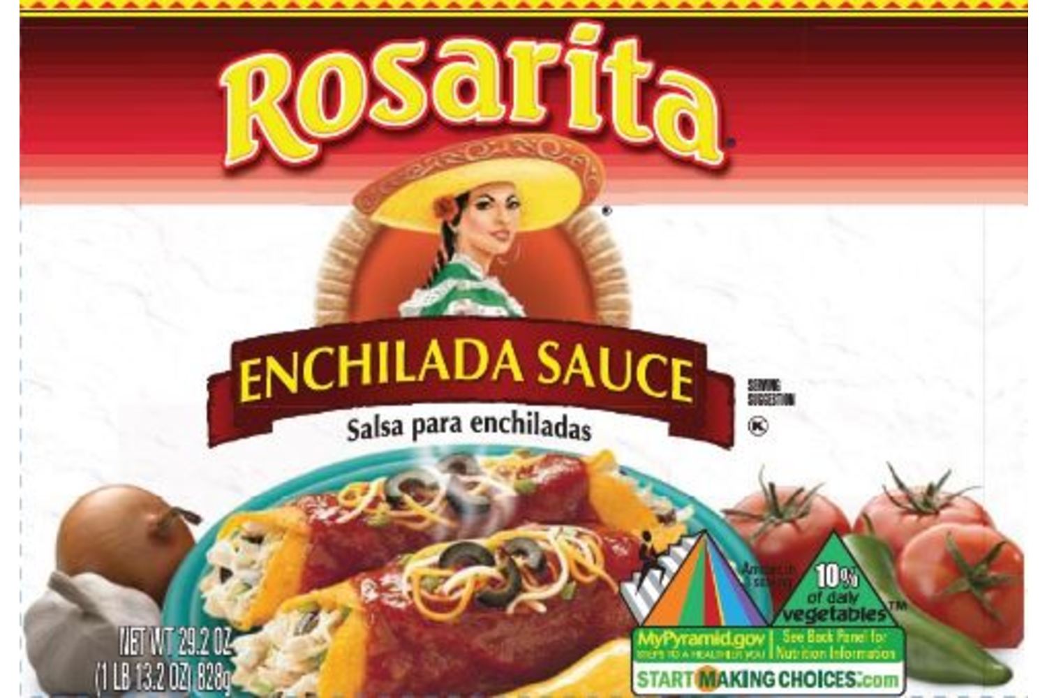 ROSARITA Mild Enchilada Sauce Conagra Foodservice