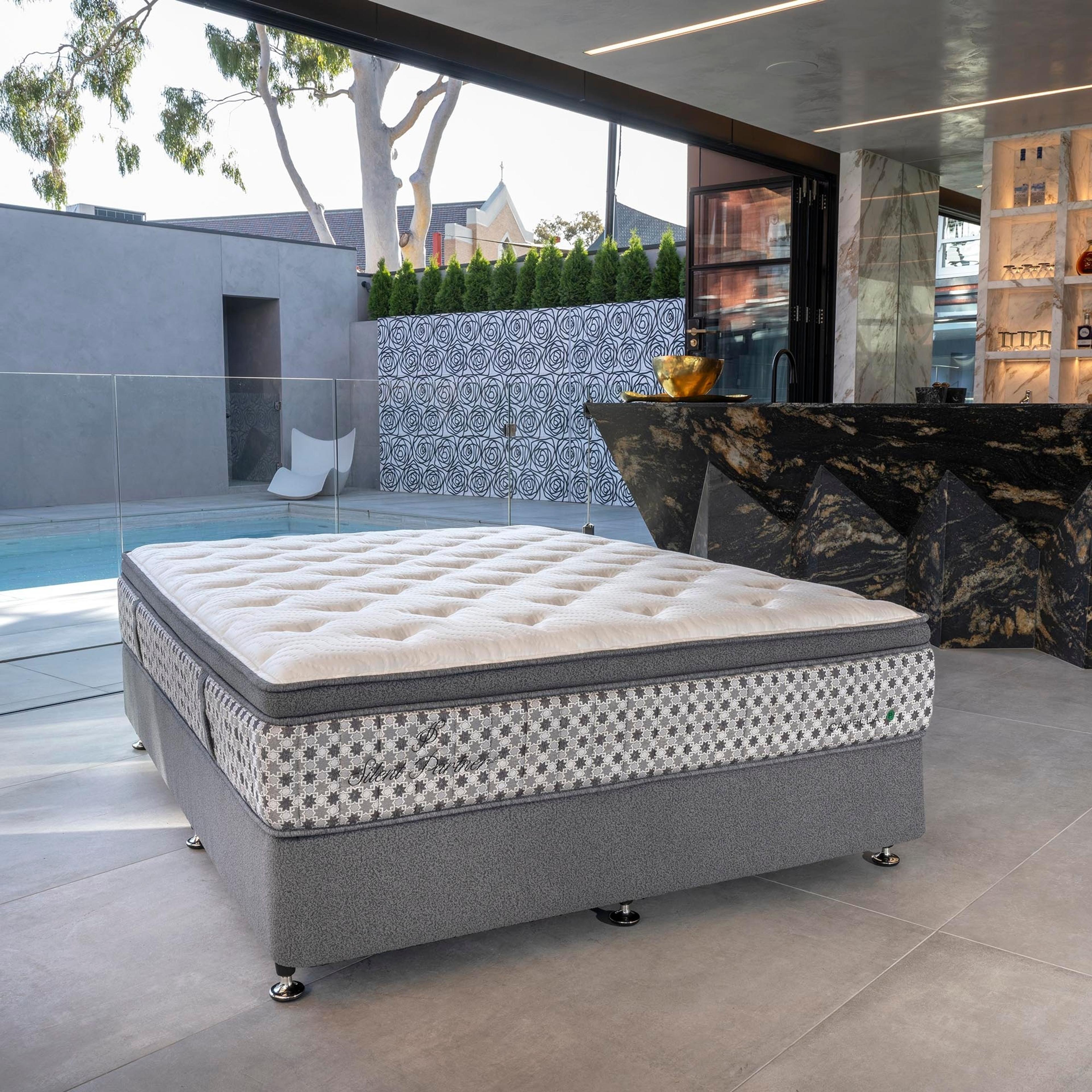 Lifestyle image of the Silent Partner Capella Base from Forty Winks