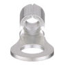 Pan-Term® P10-10R-L Ring Terminal, Bare, 10-14 AWG, #10 Stud, PK50