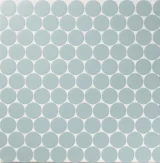 Ozzi Light Blue 1-7/8″ Circle Mosaic
