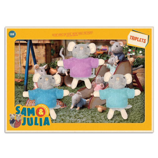 Plush Triplets Toys