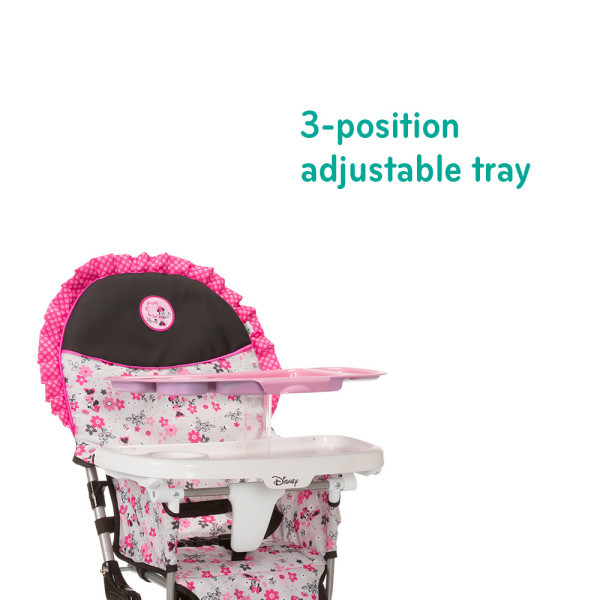 Silla alta plegable más fácil de limpiar para bebé Disney, varios colores - Imagen 28 de 30