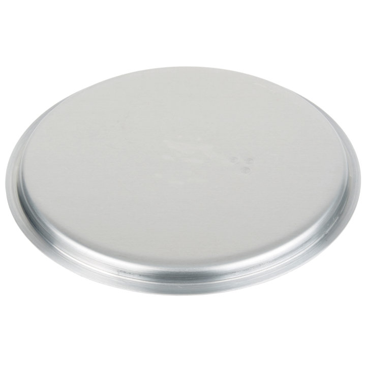 9 13/16-inch Wear-Ever® flat aluminum cover with dipped handle
