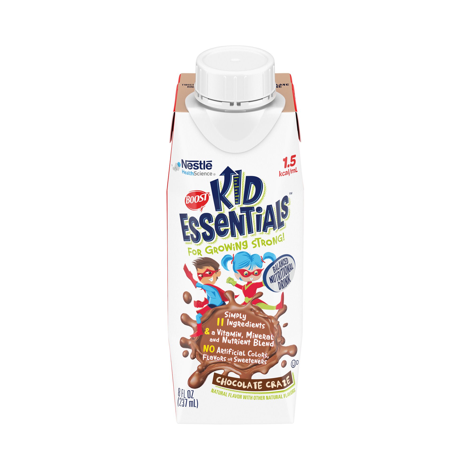 Boost® Kid Essentials™ 1.5 Balanced Nutritional Drink, Chocolate, 8-ounce Carton