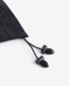 Waxed Cotton Plain Hood Classic Black