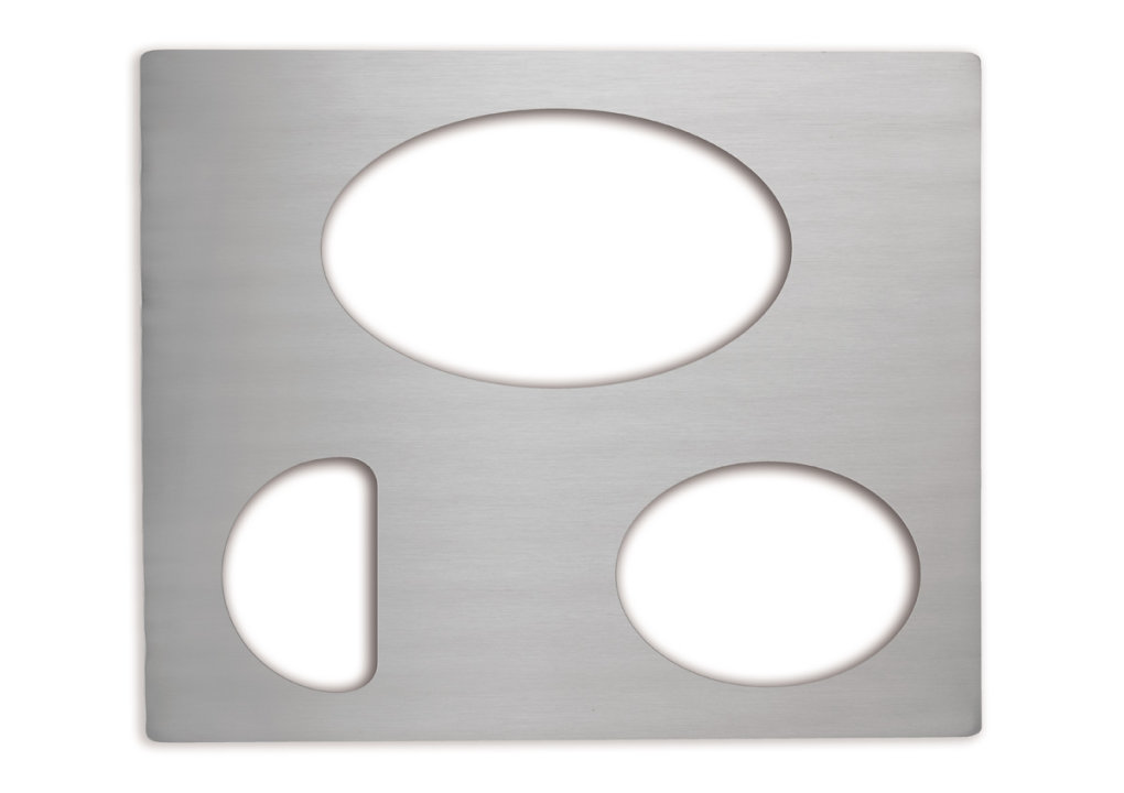 Miramar® Stainless Steel Double Well Templates