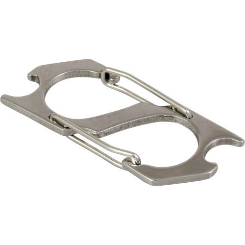 Hillman Key Chain Multi-Tool with 2 Carabiners and 2 Bottle Openers