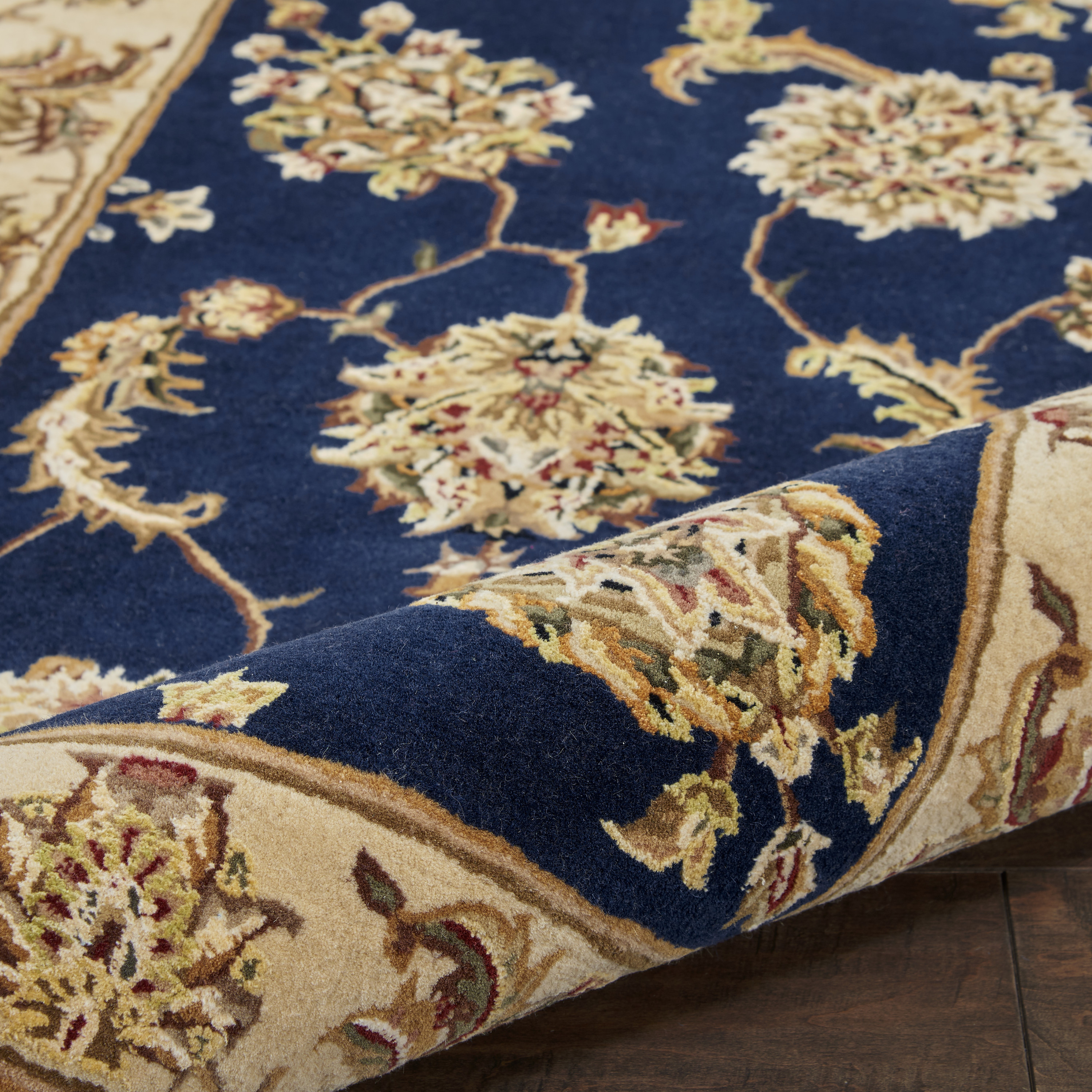 Nourison Nourison 2000 7'9" x 9'9" Navy Traditional Indoor Rug