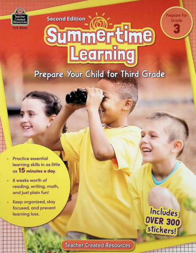 Summertime Learning - Prepare for Grade 3 (2nd Edition)