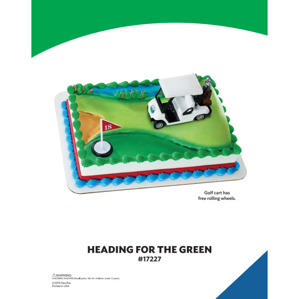 Heading for the Green The Magic of Cakes® Icing Only Page