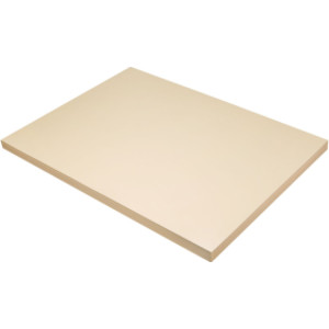 Medium Weight Tagboard, Manila, 18" x 24", 100 Sheets