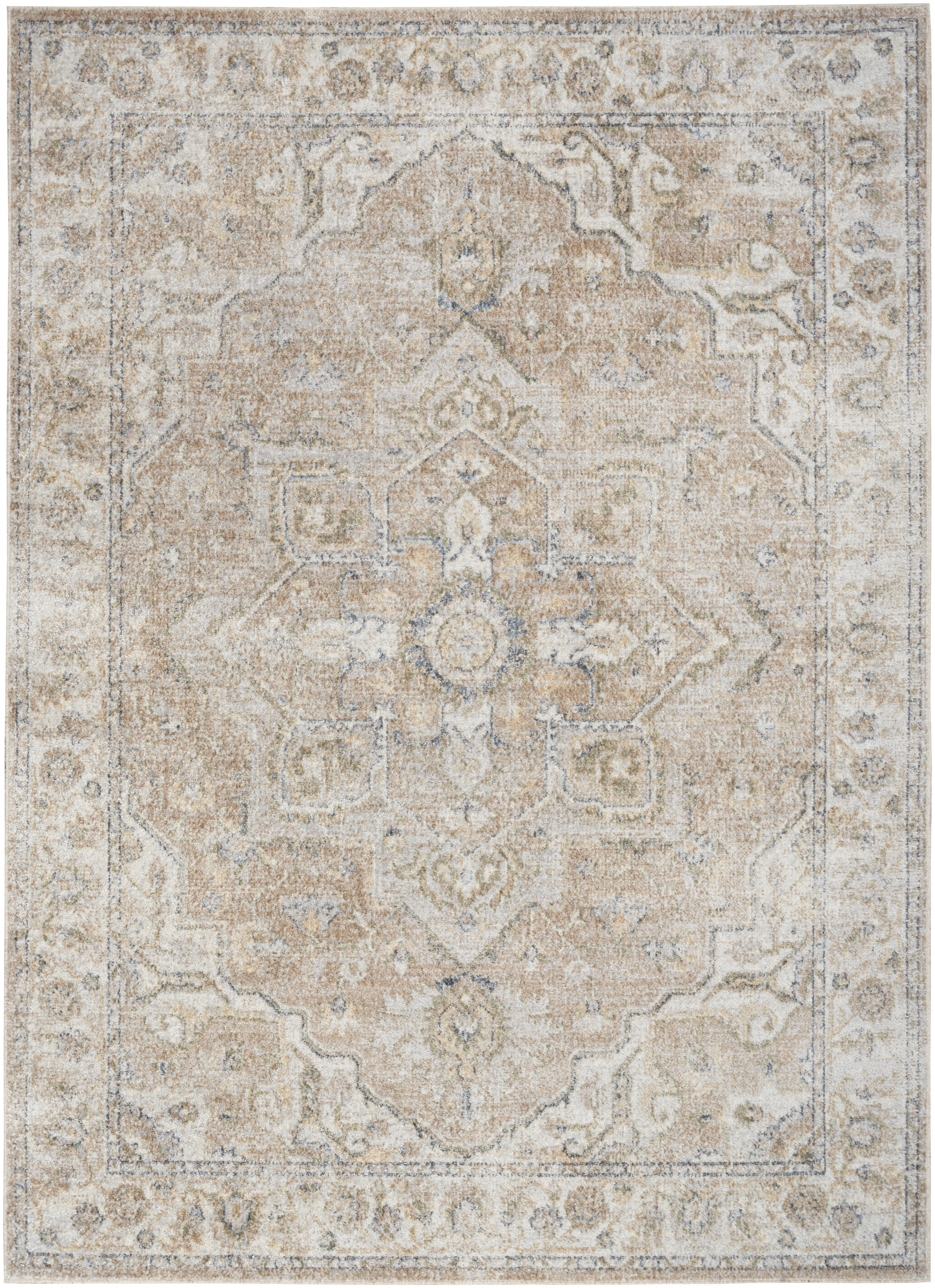 48.00" x 72.00" x .25" Astra Machine Washable Turkey N1762
