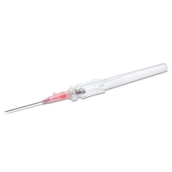 Blood Control IV Catheter Push Button 24G x 0.75" 50/Box