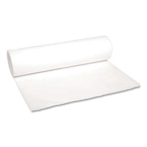 Boardwalk,  LLDPE Liner, 56 gal Capacity, 43 in Wide, 47 in High, 0.6 Mils Thick, White