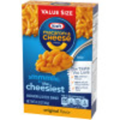 Kraft Original Macaroni & Cheese Dinner Value Size, 14.5 oz Box
