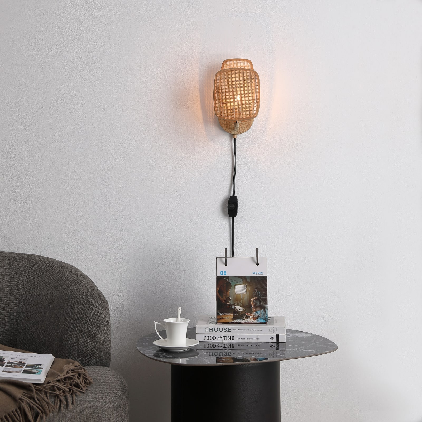 Amud Wall Sconce — installation 1