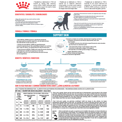 Royal Canin Veterinary Diet Canine Skin Support Dry Dog Food