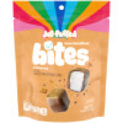 Jet-Puffed Marshmallow Bites S'mores Flavored Coated Marshmallows, 4 oz Resealable Bag