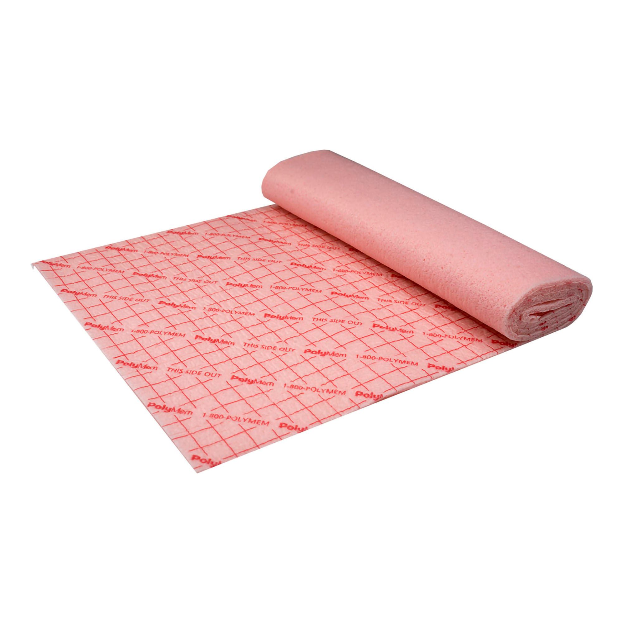 PolyMem® Nonadhesive without Border Foam Dressing, 8 x 24 Inch