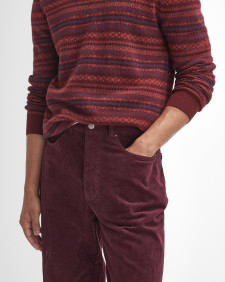 Stretch Cord Regular Trousers 