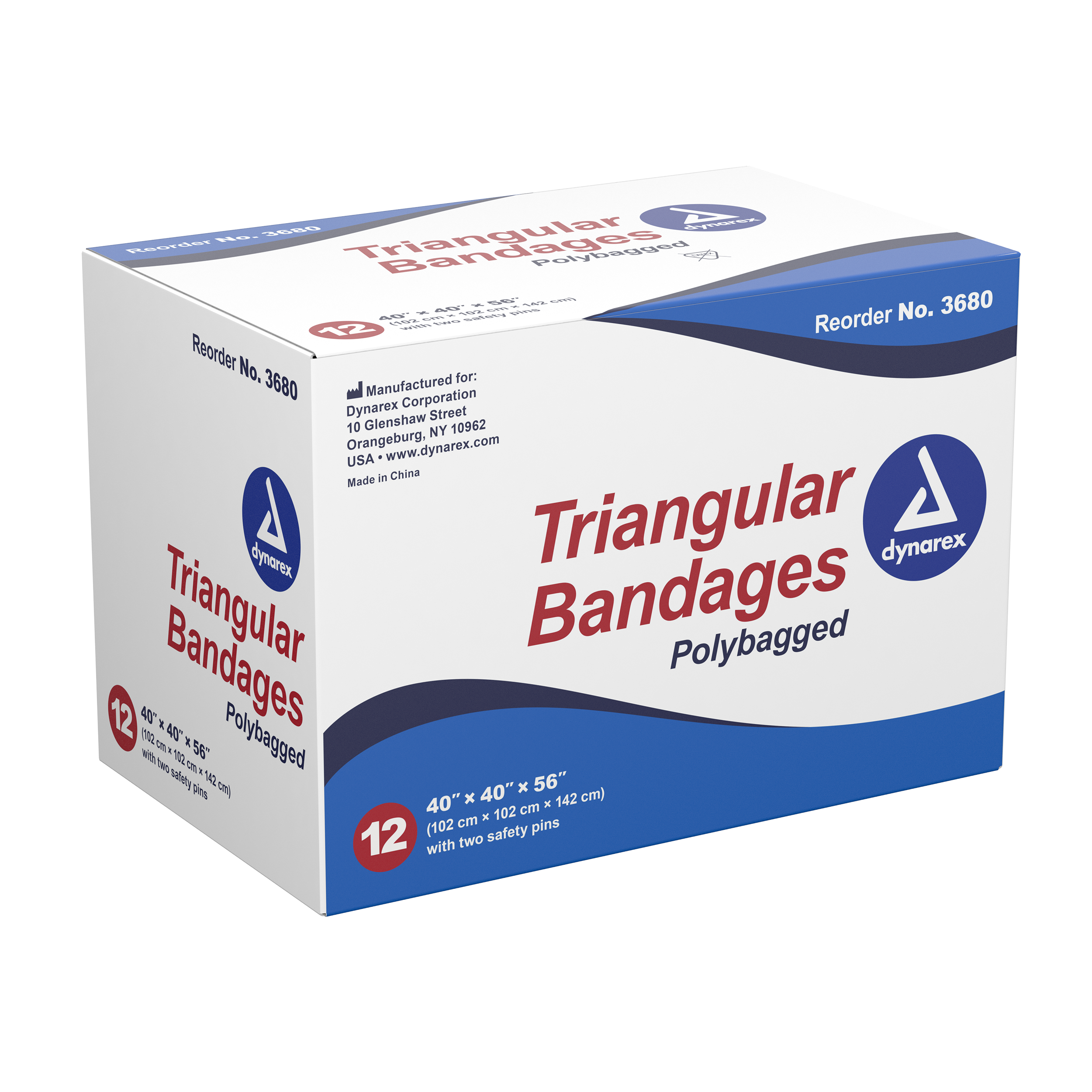 Triangular Bandages - 40