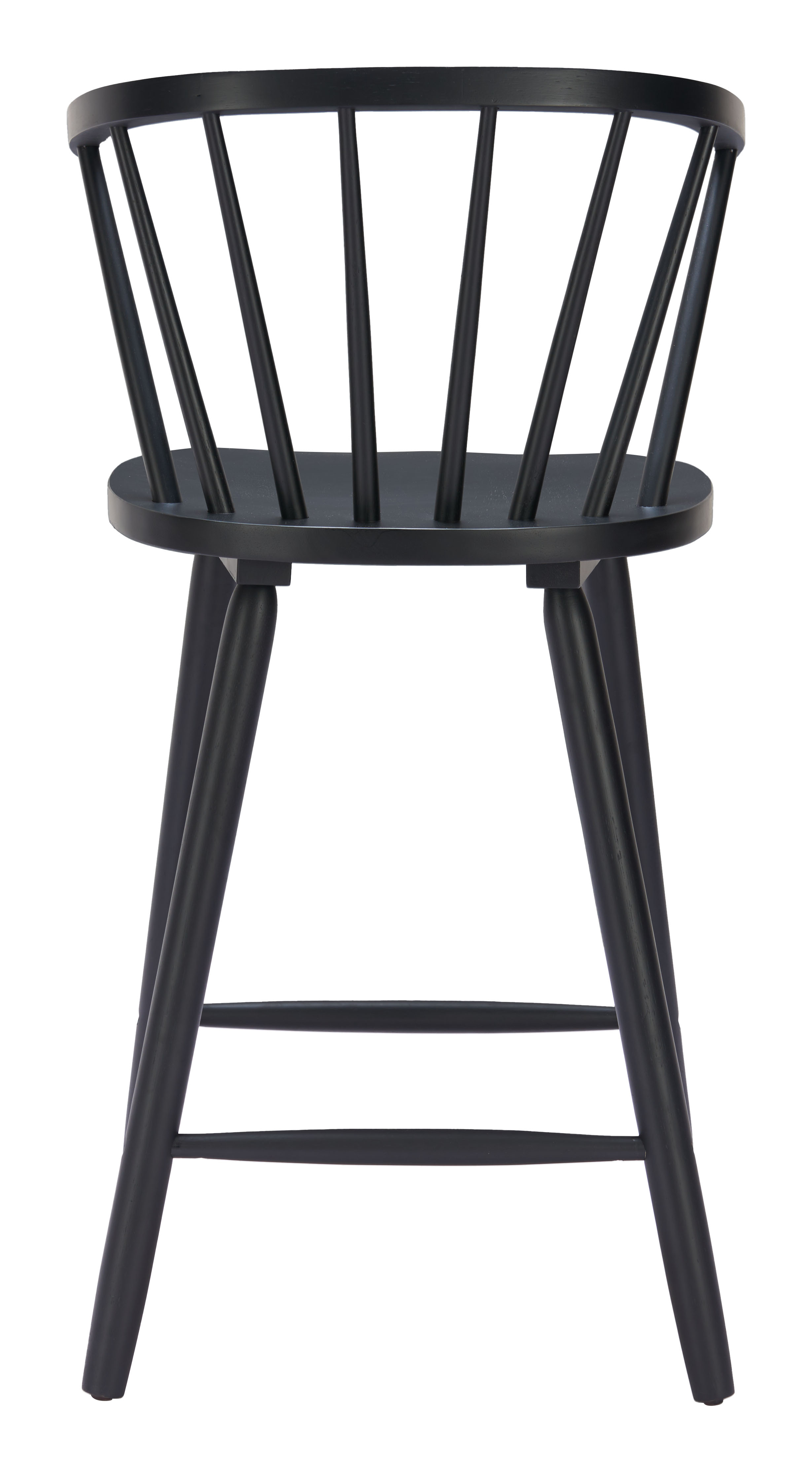 Stenger Counter Stool (Set of 2) Black product image