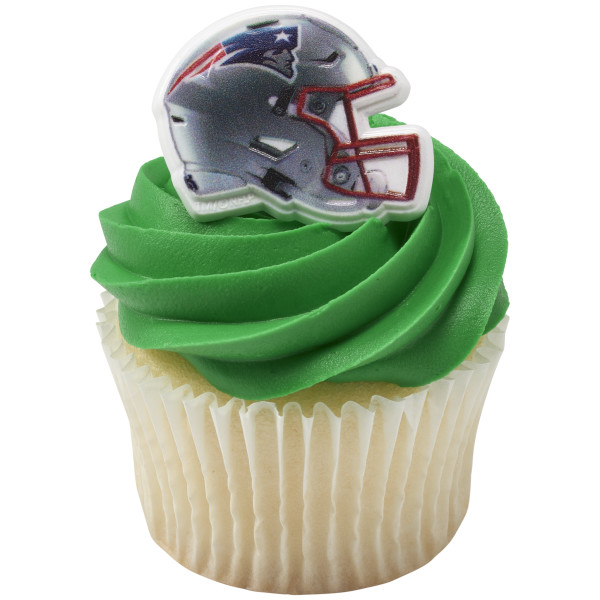 NFL Team Helmet Cupcake Rings