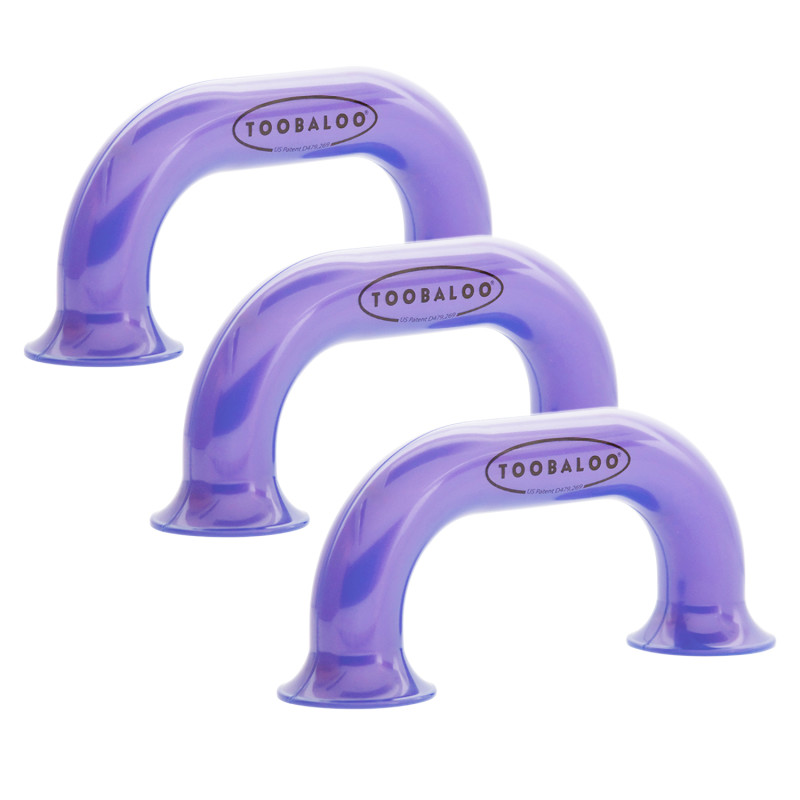 Toobaloo® Auditory Feedback Educational Tool, Purple, Pack of 3